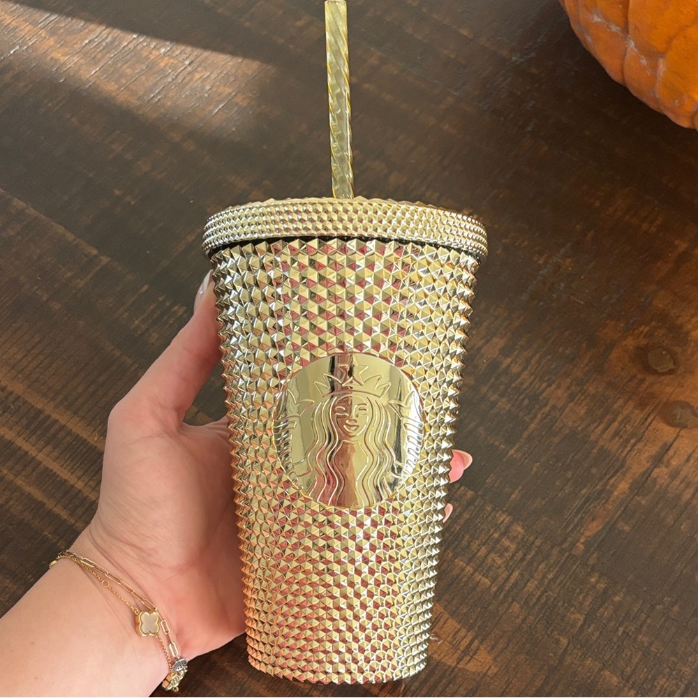 Starbucks Metallic Gold Tumbler
